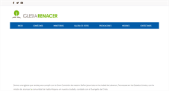 Desktop Screenshot of iglesiarenacerusa.org